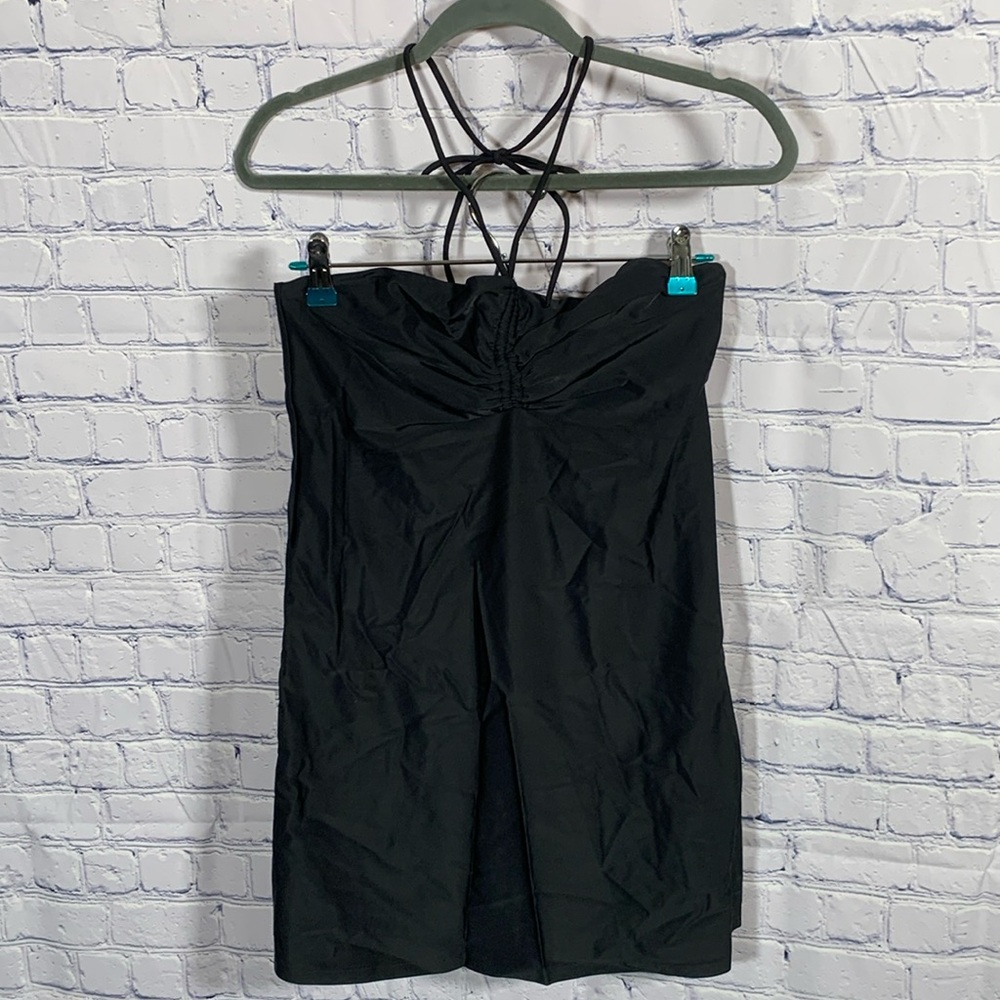 Andie Swim Womens Waikiki Dress in Black Beach Island Vacation Size M NWT